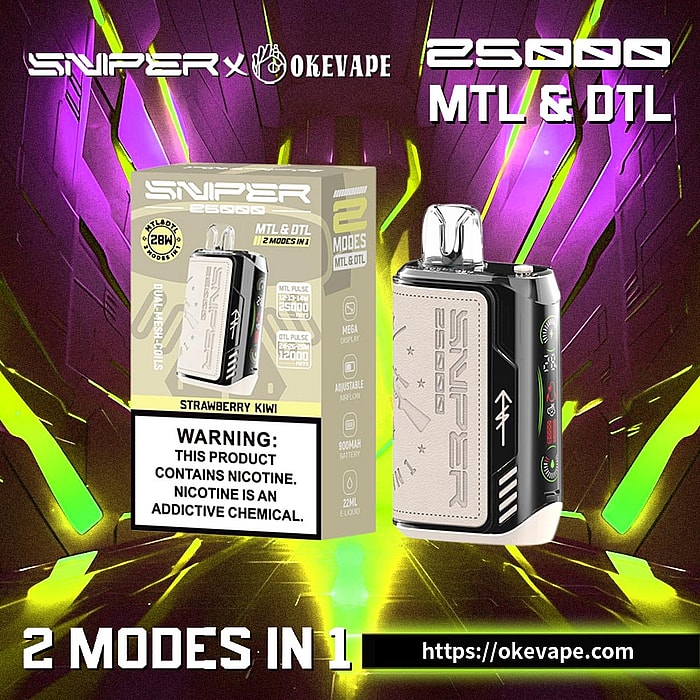Vapmod Sniper 25000 Züge Großhandel Einweg-Vape