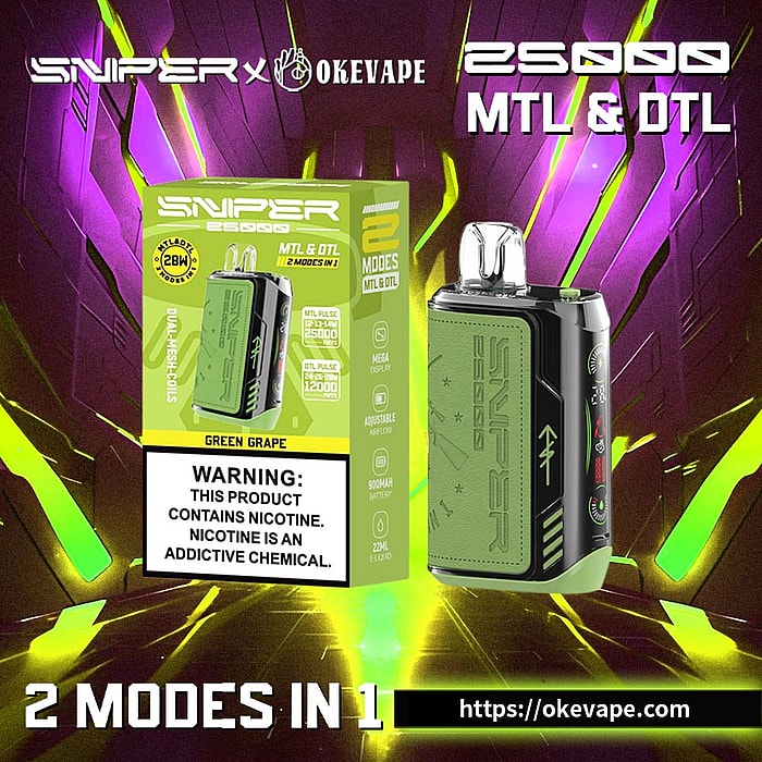 Vapmod Sniper 25000 Züge Großhandel Einweg-Vape