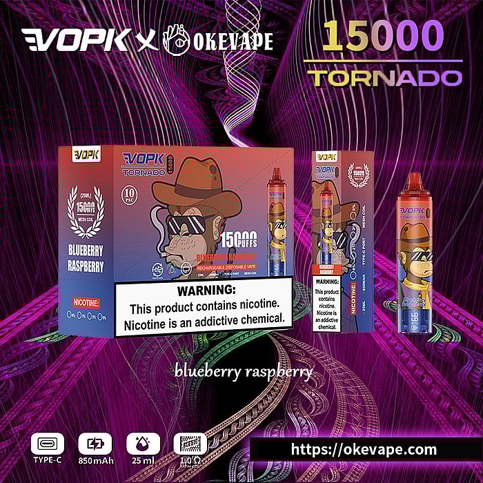 vopk tornado 15000 puffs wholesale disposable vape