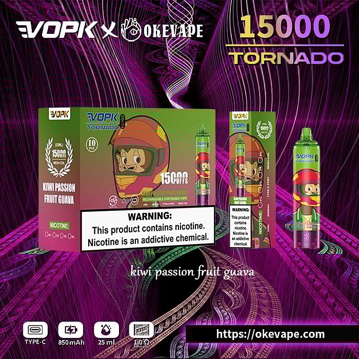 vopk tornado 15000 puffs wholesale disposable vape