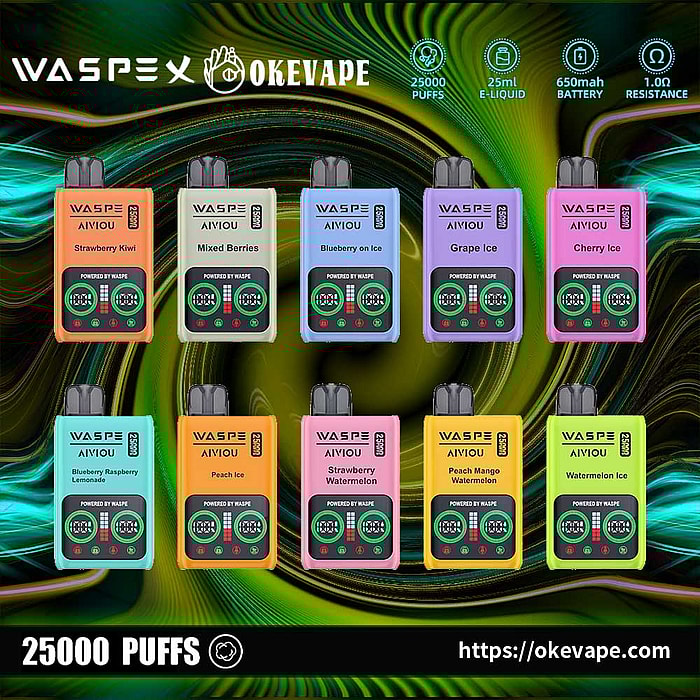 waspe 25000 trekjes groothandel wegwerp vape