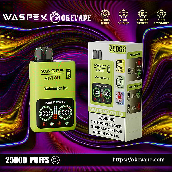 waspe 25000 trekjes groothandel wegwerp vape