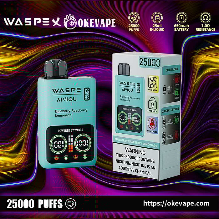 waspe 25000 trekjes groothandel wegwerp vape
