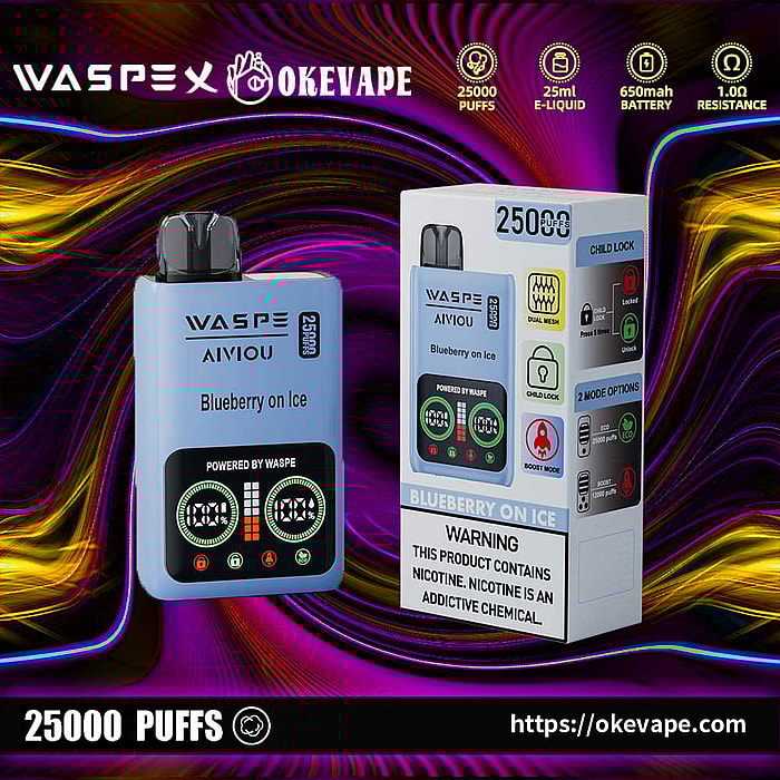 waspe 25000 trekjes groothandel wegwerp vape