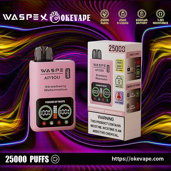 waspe 25000 trekjes groothandel wegwerp vape
