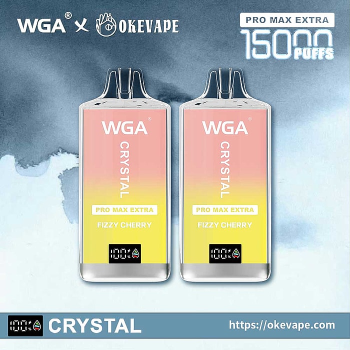 wga crystal pro max extra 15000 trekjes groothandel wegwerp vape