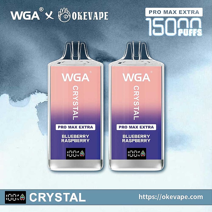 wga crystal pro max extra 15000 trekjes groothandel wegwerp vape