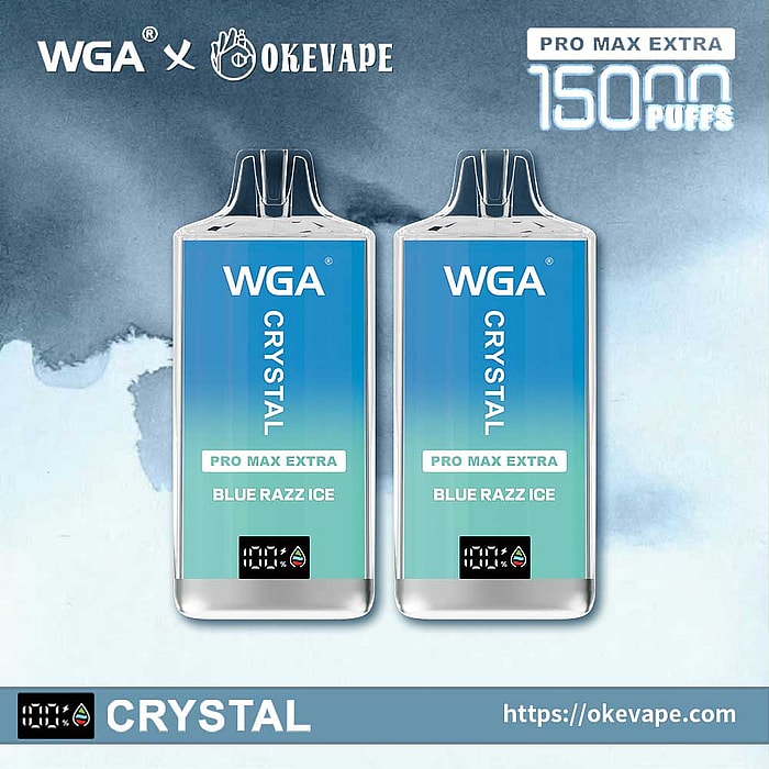 wga crystal pro max extra 15000 trekjes groothandel wegwerp vape