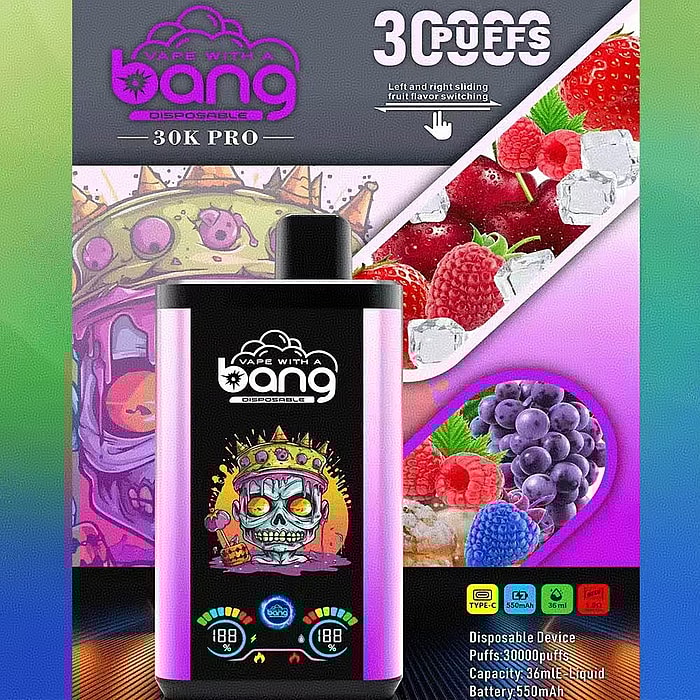 Bang 30k Pro 30000 bocanadas, venta al por mayor, vaporizador desechable