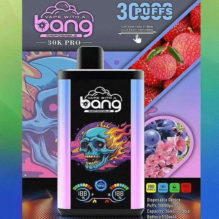 Bang 30k Pro 30000 bocanadas, venta al por mayor, vaporizador desechable