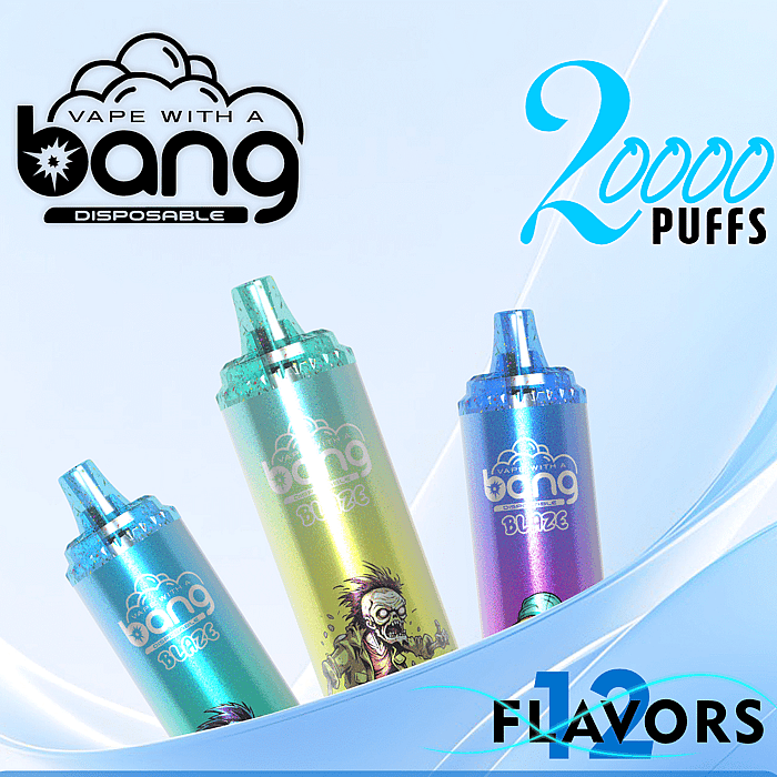 Bang Tornado 20000 bocanadas, venta al por mayor, vaporizador desechable