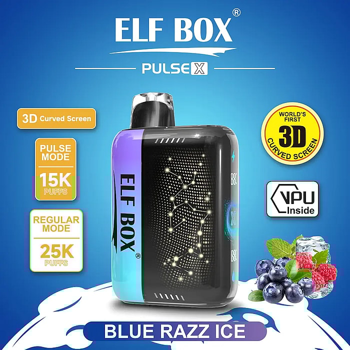 elf box pulse x 25000 puffs svapo monouso all'ingrosso