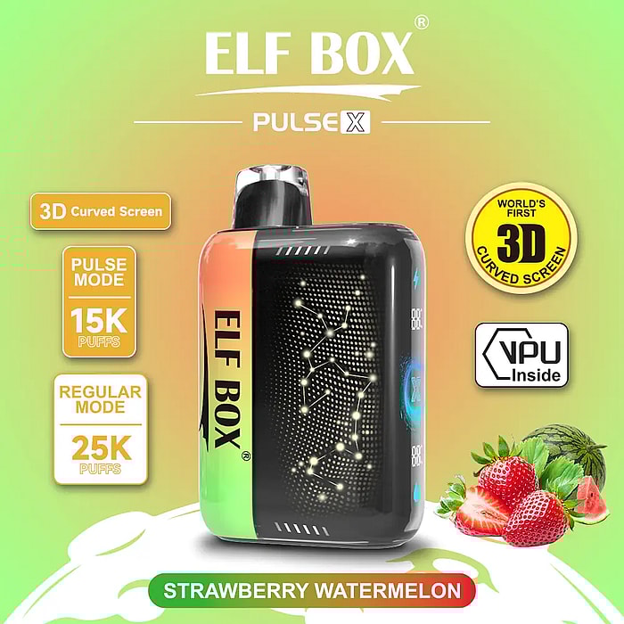 elf box pulse x 25000 puffs svapo monouso all'ingrosso