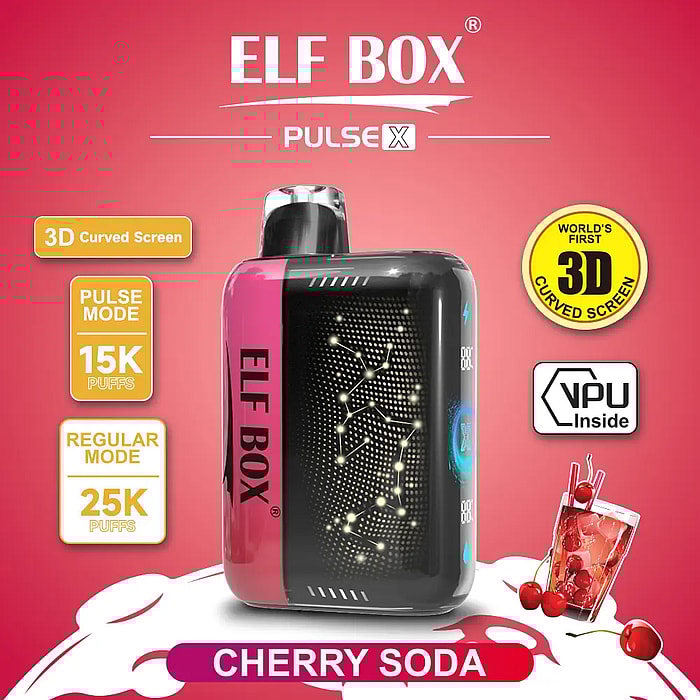 elf box pulse x 25000 puffs svapo monouso all'ingrosso