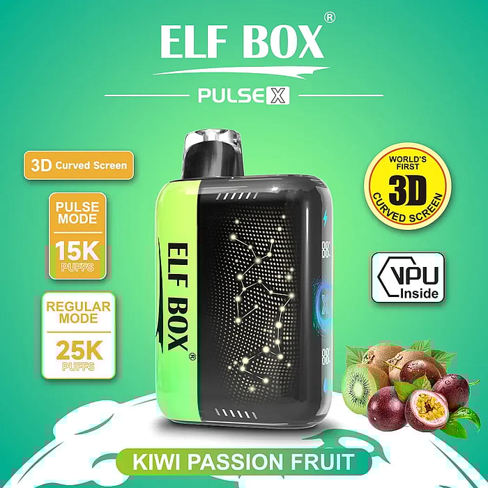 elf box pulse x 25000 puffs svapo monouso all'ingrosso