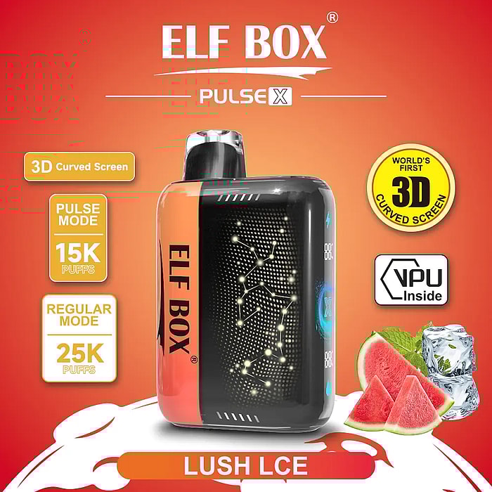 elf box pulse x 25000 puffs svapo monouso all'ingrosso