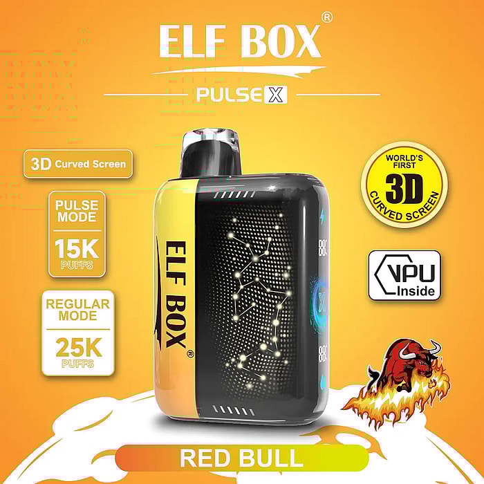elf box pulse x 25000 puffs svapo monouso all'ingrosso