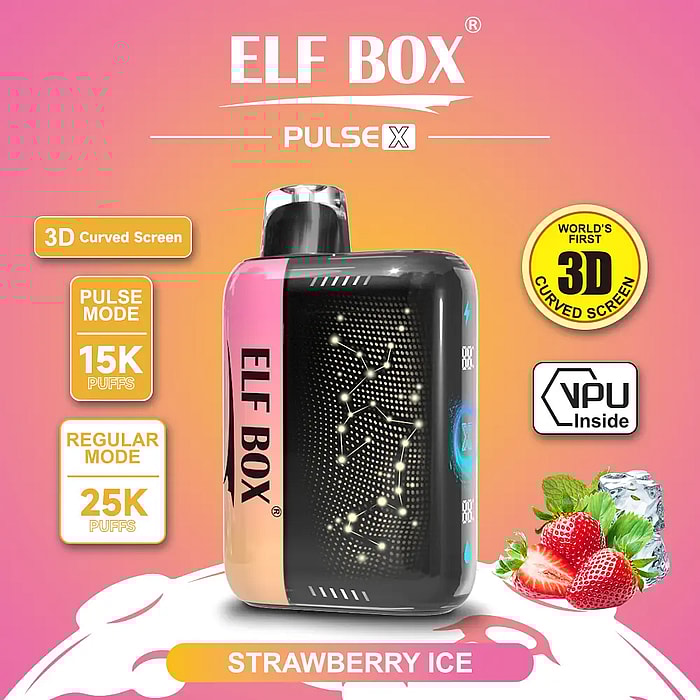 elf box pulse x 25000 puffs svapo monouso all'ingrosso