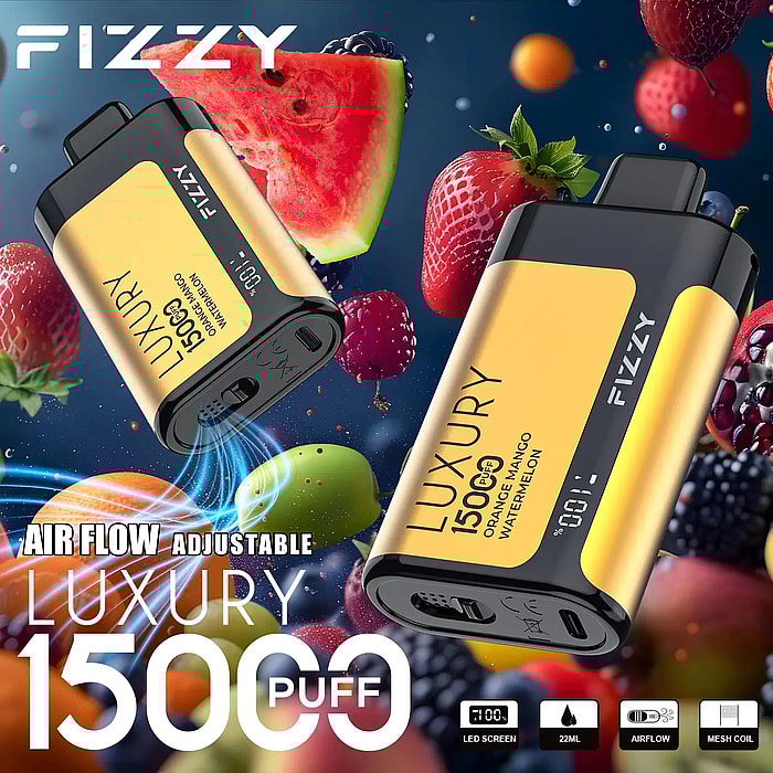 fizzy luxury 15000 puffs wholesale disposable vape