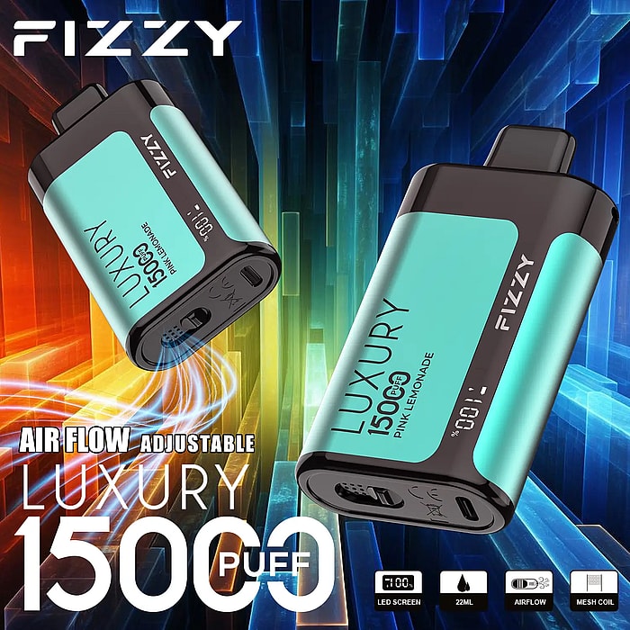 fizzy luxury 15000 puffs wholesale disposable vape