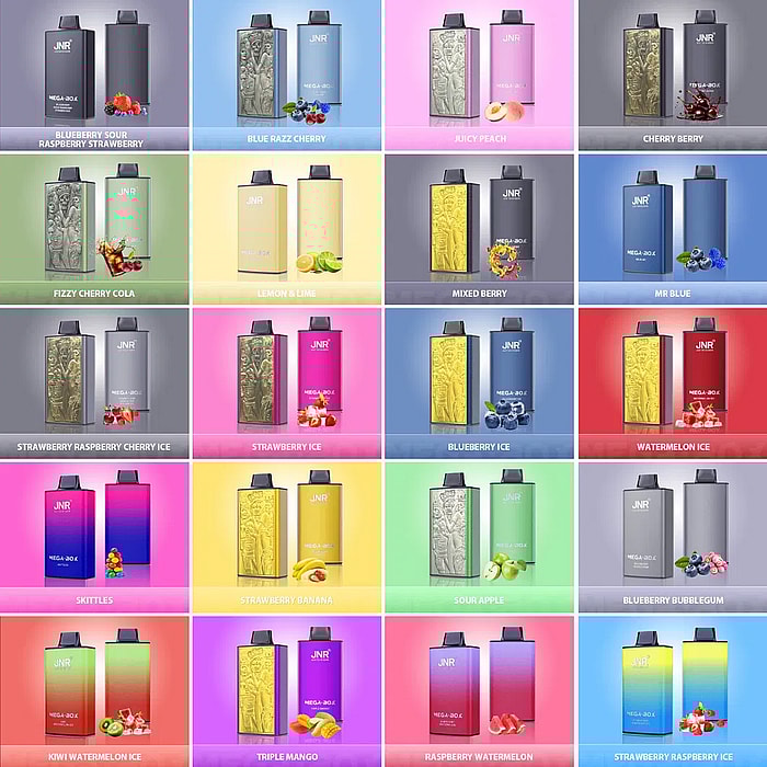 jnr mega box 25000 puffs wholesale disposable vape