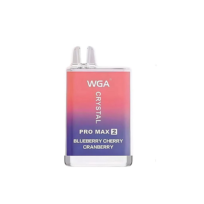 Vape desechable al por mayor de 6000 bocanadas de cristal WGA