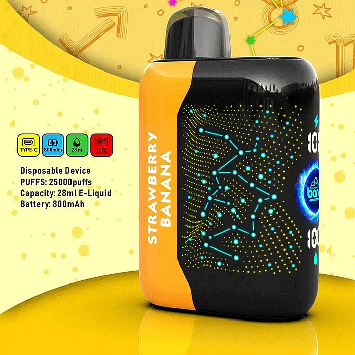 Bang Starry 25000 bocanadas, venta al por mayor, vaporizador desechable
