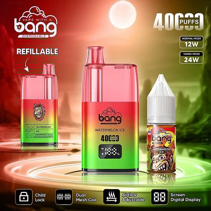 Bang 40000 bocanadas al por mayor de vape desechable