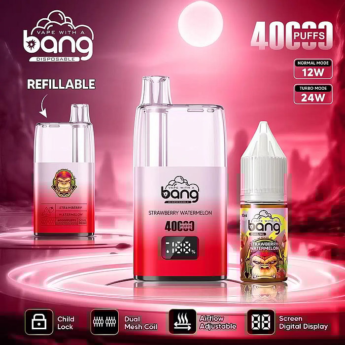 Bang 40000 bocanadas al por mayor de vape desechable