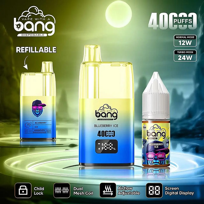 Bang 40000 bocanadas al por mayor de vape desechable