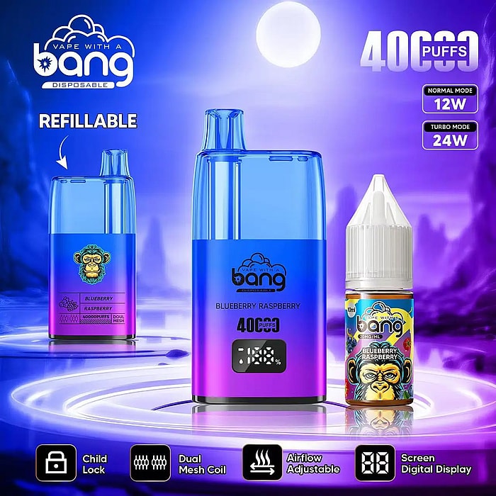 Bang 40000 bocanadas al por mayor de vape desechable