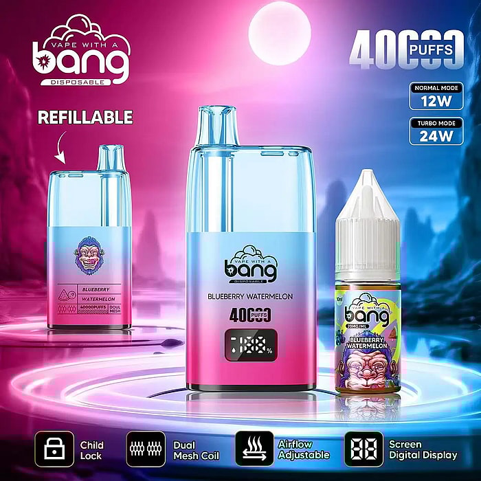 Bang 40000 bocanadas al por mayor de vape desechable