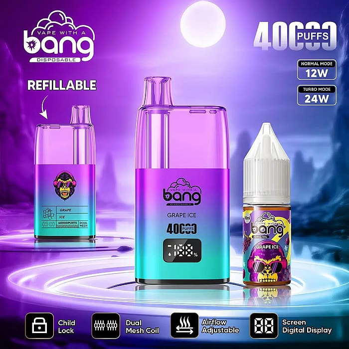 Bang 40000 bocanadas al por mayor de vape desechable
