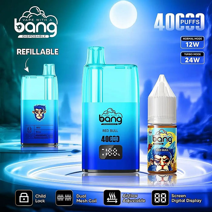 Bang 40000 bocanadas al por mayor de vape desechable