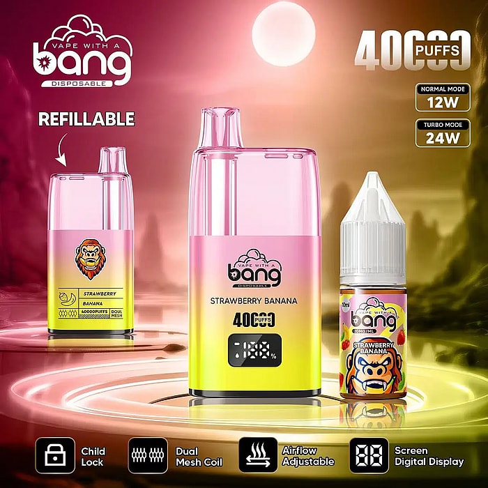 Bang 40000 bocanadas al por mayor de vape desechable