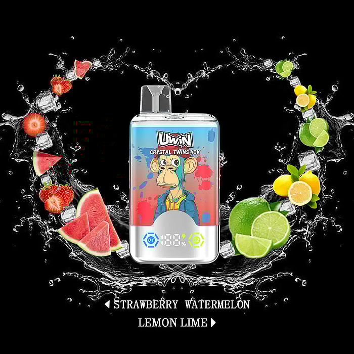 Vape jetable Uwin Twins Crystal 40 000 bouffées en gros