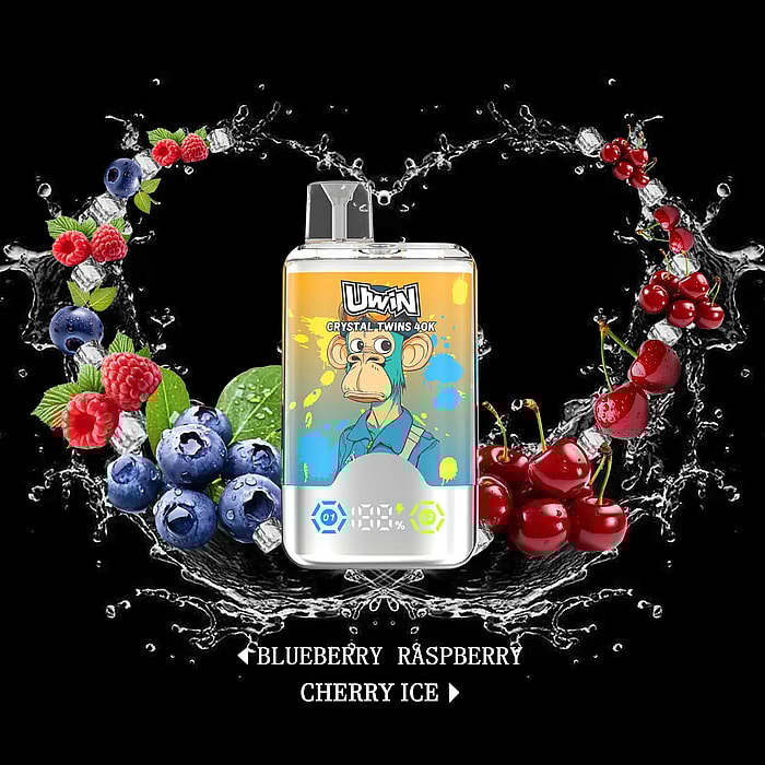 Vape jetable Uwin Twins Crystal 40 000 bouffées en gros