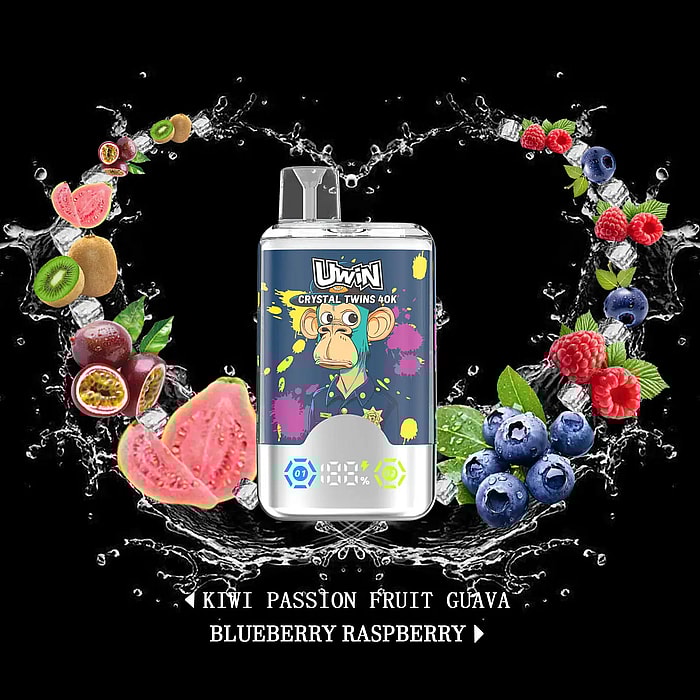 Vape jetable Uwin Twins Crystal 40 000 bouffées en gros