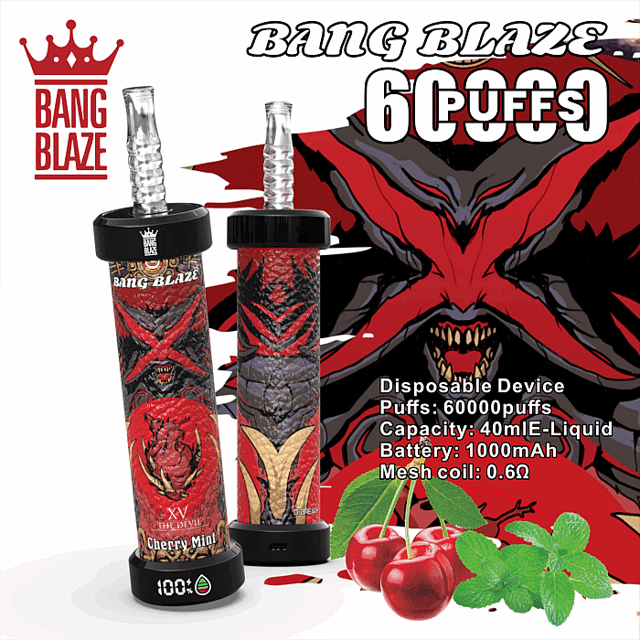 Bang Blaze 60.000 inhalaciones, vape desechable al por mayor