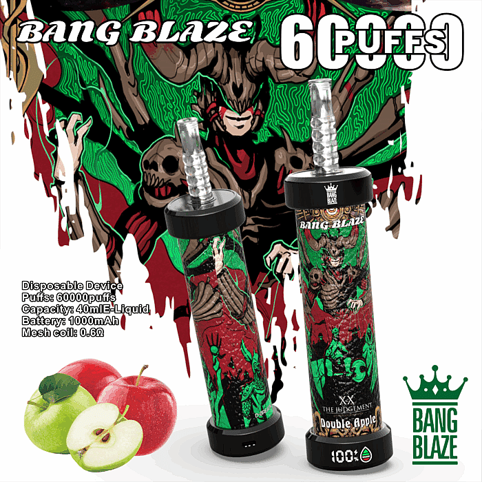 Bang Blaze 60.000 inhalaciones, vape desechable al por mayor