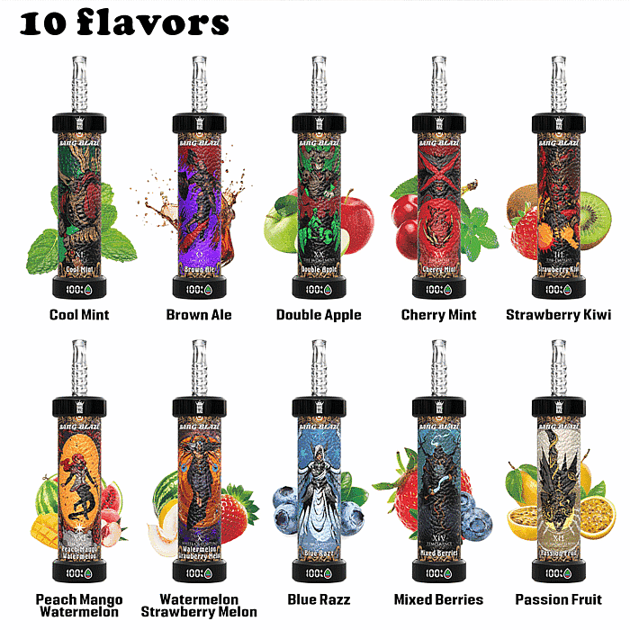 Bang Blaze 60.000 inhalaciones, vape desechable al por mayor