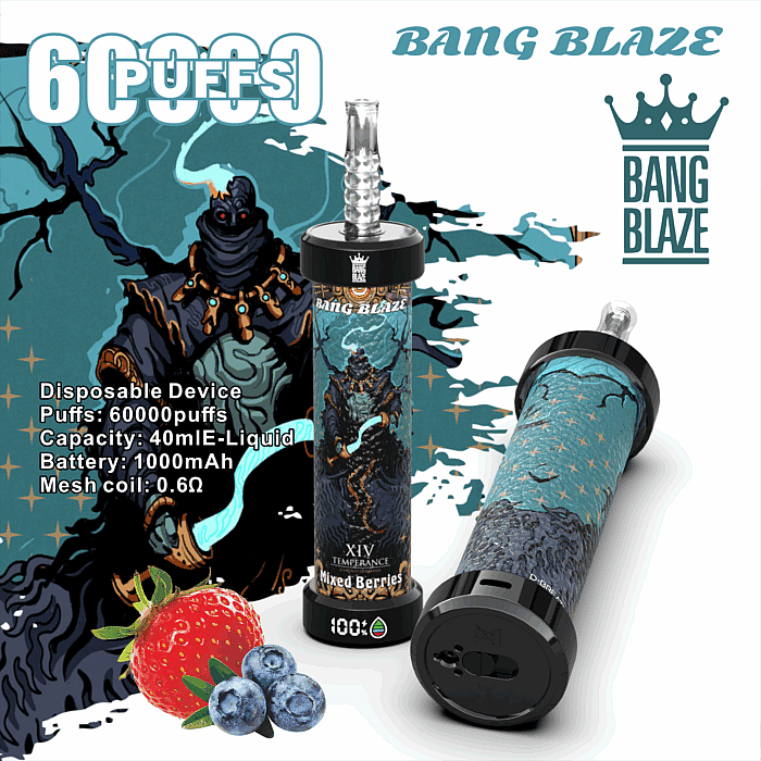 Bang Blaze 60.000 inhalaciones, vape desechable al por mayor