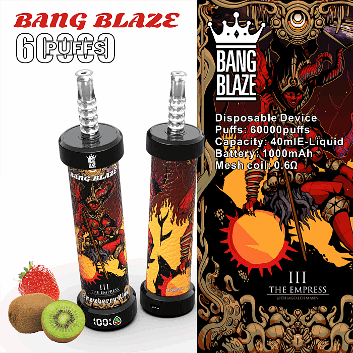 Bang Blaze 60.000 inhalaciones, vape desechable al por mayor