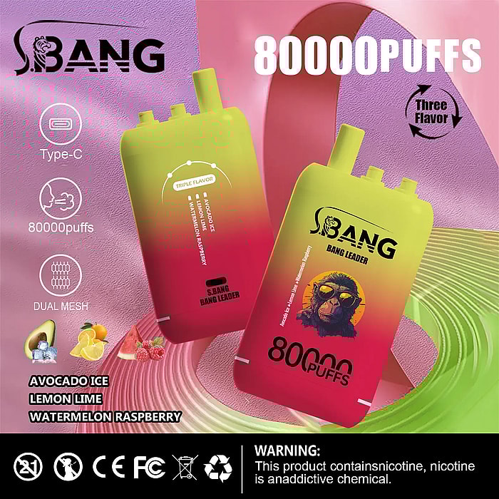 bang leader 80000 zaciągnięć hurtowo jednorazowy vape