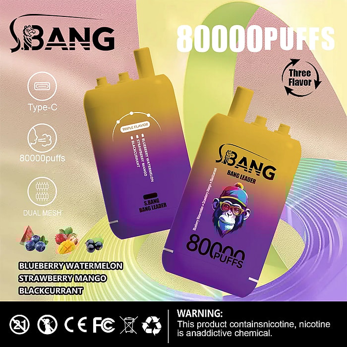 bang leader 80000 zaciągnięć hurtowo jednorazowy vape