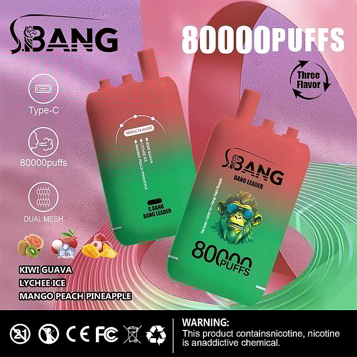 bang leader 80000 zaciągnięć hurtowo jednorazowy vape