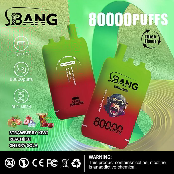 bang leader 80000 zaciągnięć hurtowo jednorazowy vape