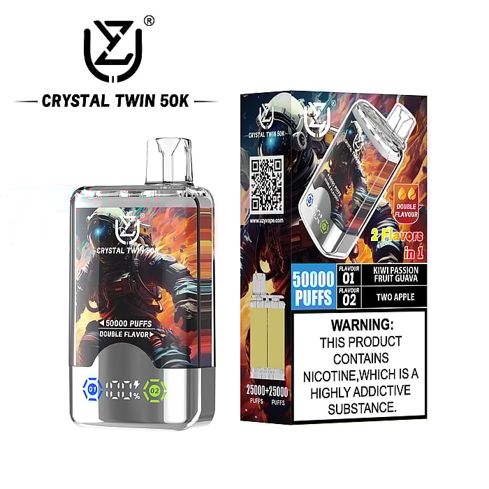 uzy crystal twin 50000 puffs hurtowo jednorazowe vape