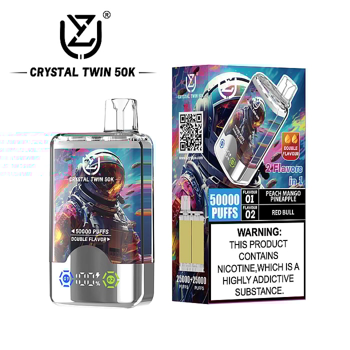 uzy crystal twin 50000 puffs hurtowo jednorazowe vape