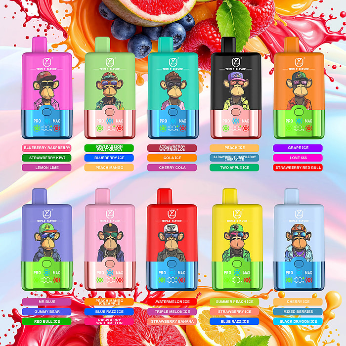 Uzy Triple Flavor 60000 Züge Großhandel Einweg-Vape